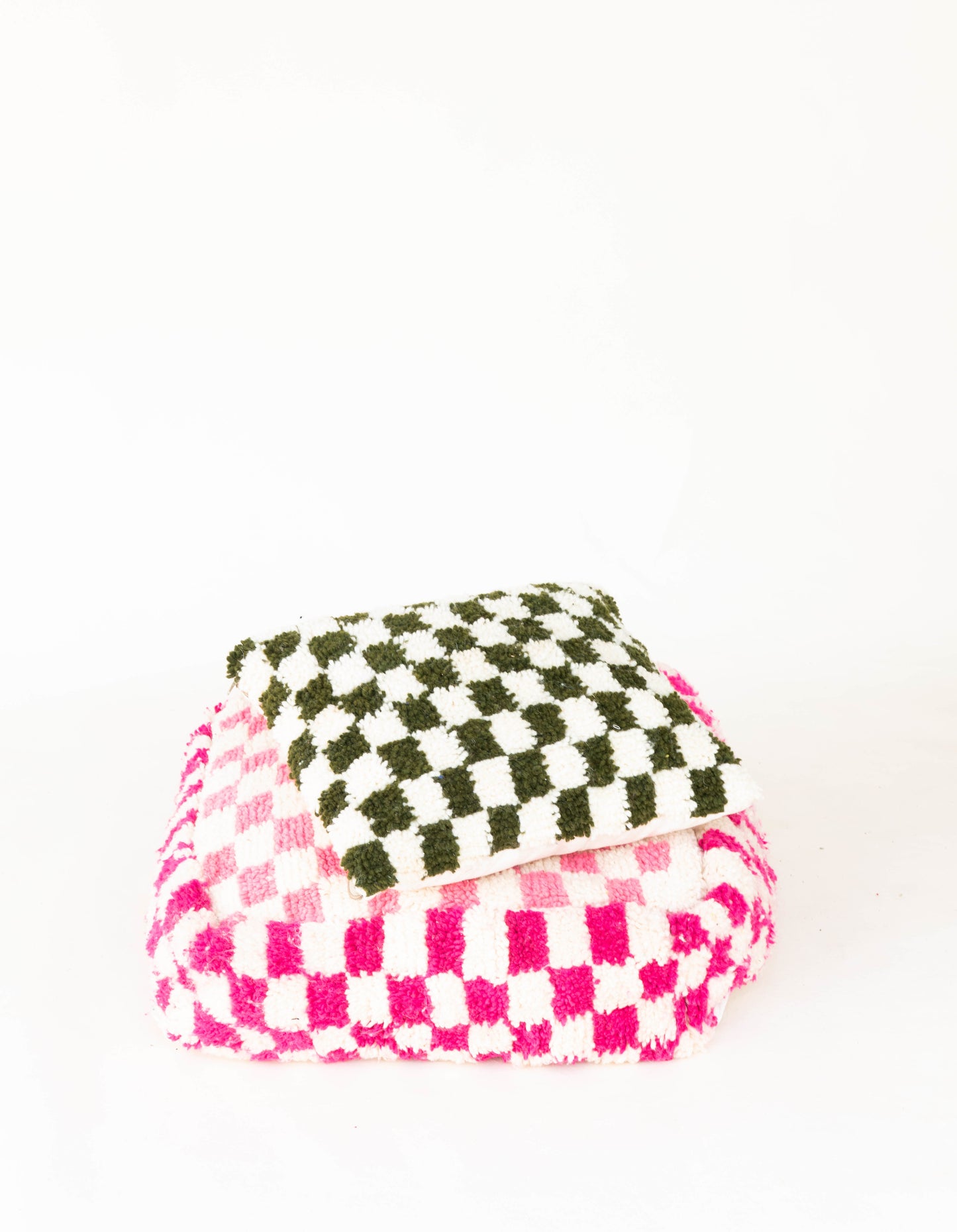 Handmade Moroccan Checkered Pillows