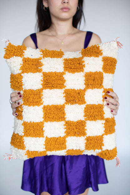 Handmade Moroccan Checkered Pillows