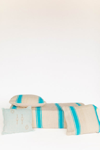 Striped Moroccan Pillow Cover