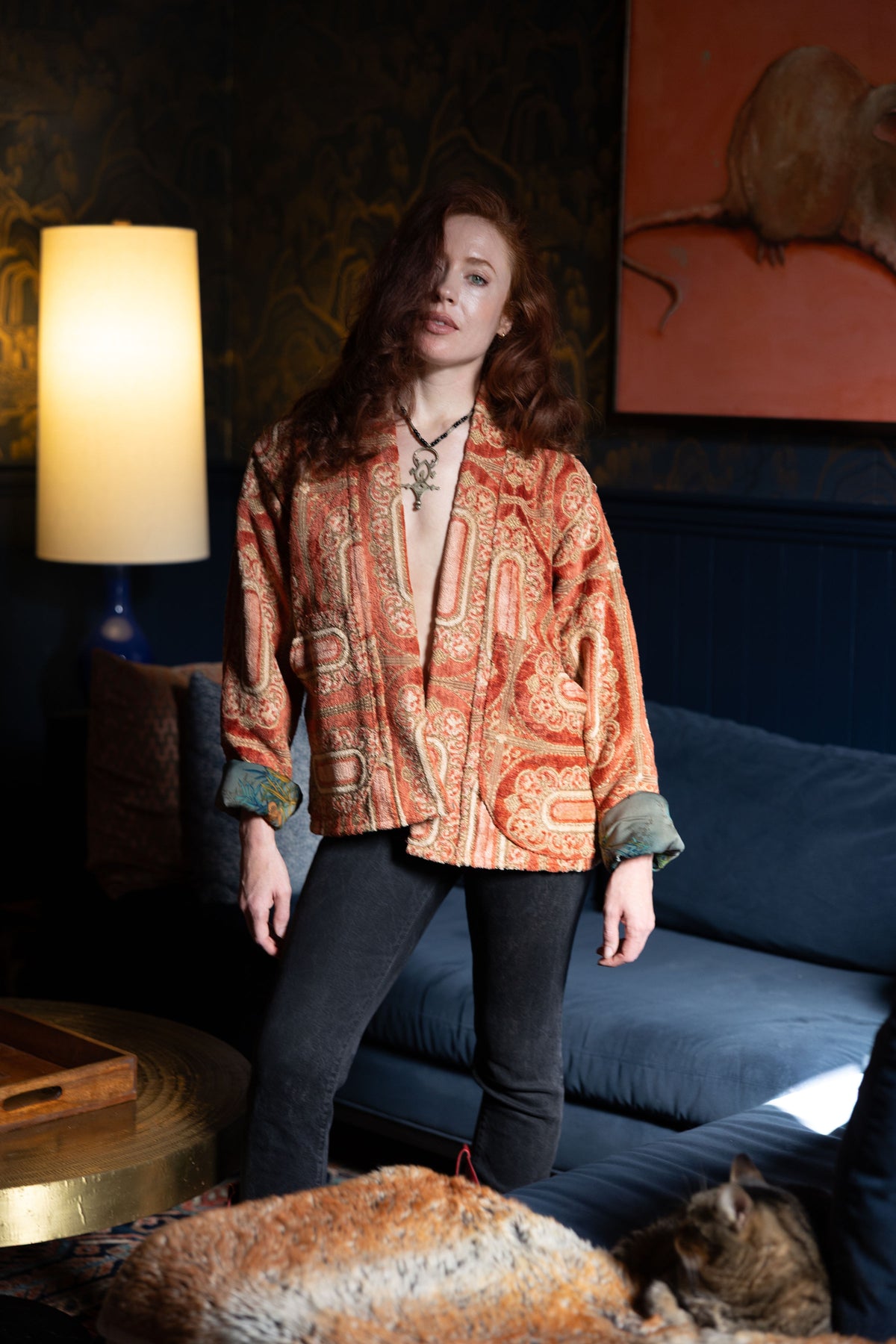 Atlas Velvet Kimono