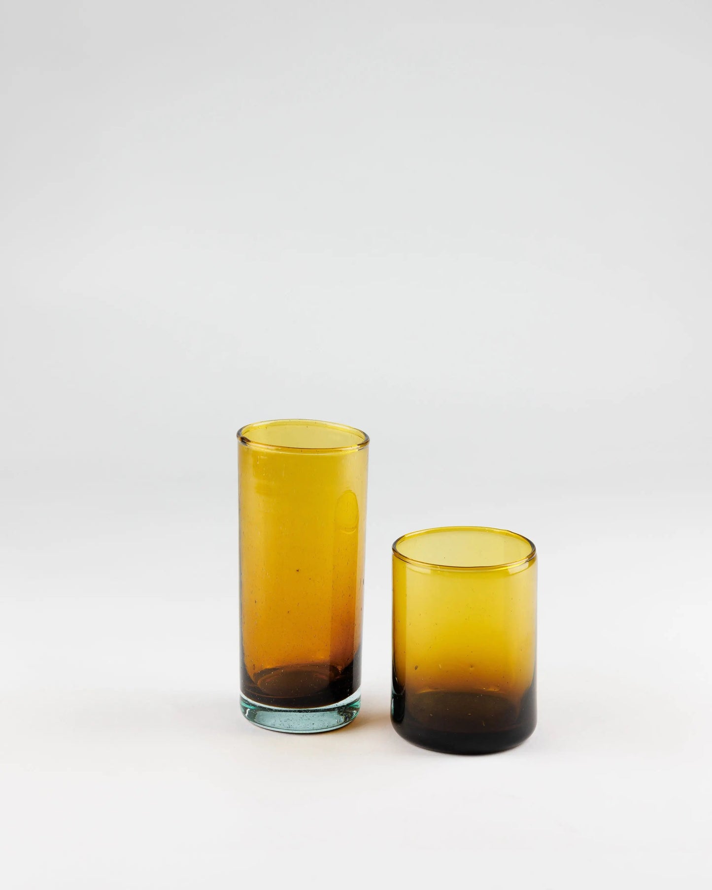 Glass (Short Amber) Set of 12